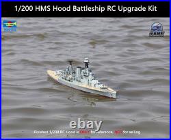 DIY 1/200 Scale 03710 Trumpeter HMS Hood Battle Cruiser Warship Kit Plastic Boat