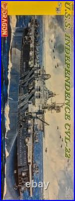 DRAGON 1/350 U. S. S. Independence CVL-22 Aircraft Carrier Model Kit DML1024