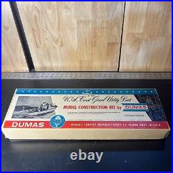 DUMAS USCG UTILITY BOAT APPROX 28 TO 30 INCHES WOOD MODEL KIT New Complete