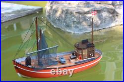 Danish fishing boat RC Model 1/18 610 mm Wooden model ship kit