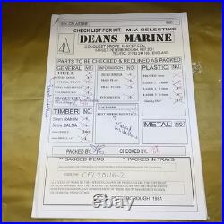 Dean's Marine 1100 M. V. Celestine Sea Crusader Farries Model Ship Boat R/C New