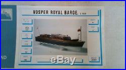 Deans Marine Royal Barge Vosper New in Box Launch / Boat / Ship Model Kit