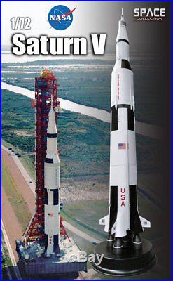 Dragon 1/72 Saturn V Apollo 11 Factory built and completed. Free Shipping
