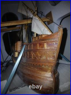 Dromon Wooden Model Warship Boat 1/350