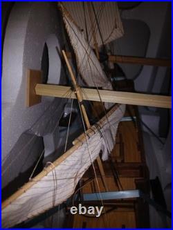 Dromon Wooden Model Warship Boat 1/350