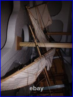 Dromon Wooden Model Warship Boat 1/350