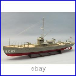 Dumas Products Inc. SC-I Class Sub-Chaser 1/35th DUM1259 Wooden Kits Boats Dumas Products Inc. SC-I Class Sub-Chaser 1/35th DUM1259 Wooden Kits Boats