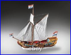 Dusek Dutch Statenjacht Wood Model Ship Kit D023 Scale 148