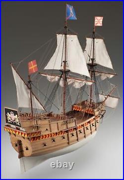 Dusek San Martin Wood Model Ship Kit D018 Scale 172