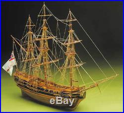 Elegant, finely detailed Mantua Sergal wooden model ship kit the President