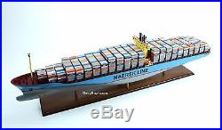 Emma Maersk E-Class Container Ship 48 Handmade Wooden Ship Model
