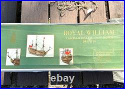 Euromodel HMS Royal William 172 Wooden Ship Model Kit Complete Unbuilt RARE