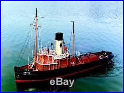 Exquisite, RC-Ready Caldercraft Model Ship Kit the Joffre Tyne Tug Boat