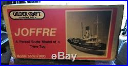 Exquisite RC-Ready Caldercraft Model Ship Kit the Joffre Tyne Tug Boat 7000