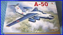 Free Shipping! A-50 Soviet Radio Supervision Aircraft 1/72 Amodel 72019