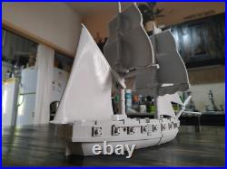 Frigate Galleon Ship Century XVI 132 scale DIY Assembly Model Kits