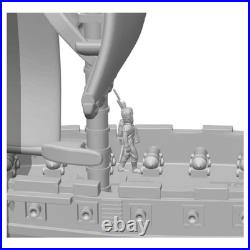 Frigate Galleon Ship Century XVI 132 scale DIY Assembly Model Kits