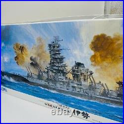 Fujimi 1/350 Imperial Japanese Navy Aviation Battleship Ise Ship Model Kit New