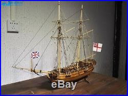 Full ribs Halifax 1768-1775 Scale 1/50 L 630mm Wooden Model Ship Kits Free-ship