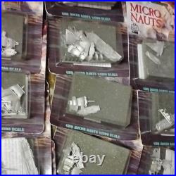 GHQ Micronauts 11200 Scale Unassembled Metal Ship Model Kits Lot