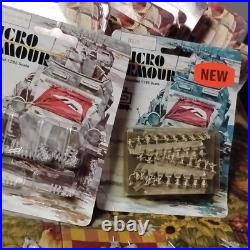 GHQ Micronauts 11200 Scale Unassembled Metal Ship Model Kits Lot