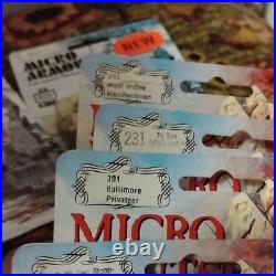 GHQ Micronauts 11200 Scale Unassembled Metal Ship Model Kits Lot