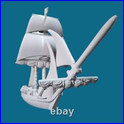 Galleon Frigate 15.7 inches long 143 scale DIY Assembly Model Kits