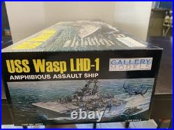 Gallery 1/350 USS Wasp LHD 1 US Navy Amphibious Assault Ship Model New Open Box