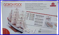 Genuine, elegant wooden model ship kit by Constructo the Gorch Fock