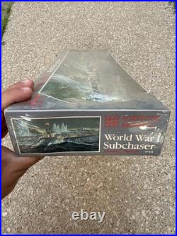 Glencoe Models 174 World War I Subchaser FACTORY SEALED 1989 07301 WWI