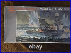 Glencoe Models World War I Subchaser 1/74 Scale Model Kit New
