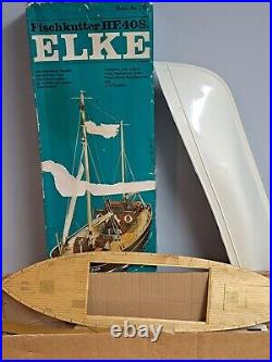 Graupner # 2127 Hf 408 Elke Boat Rc Model Kit