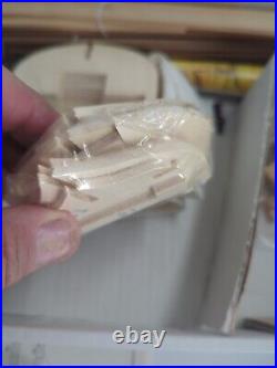 HALIFAX British Colonial Schooner- 1774 Ship Model Kit- Open Box HALIFAX British Colonial Schooner- 1774 Ship Model Kit- Open Box