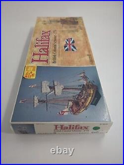 HALIFAX British Colonial Schooner- 1774 Ship Model Kit- Open Box HALIFAX British Colonial Schooner- 1774 Ship Model Kit- Open Box