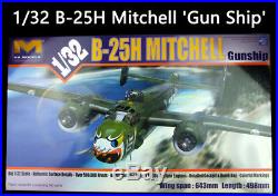 HK MODELS 1/32 B-25H Mitchell'Gun Ship' HK-01E03
