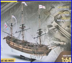 HMS Beagle Kit 1/64 Scale, Mamoli MV20 Wooden Model Ship Kit HMS Beagle Kit 1/64 Scale, Mamoli MV20 Wooden Model Ship Kit