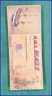 HMS Beagle Kit 1/64 Scale, Mamoli Wooden Model Ship Kit