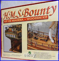 Hms Bounty Frigate Constructo Wood Model Ship Kit Withplanked Hull Model Kits Ships