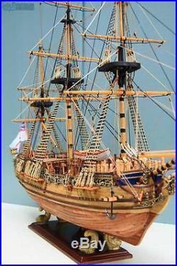 HMS Royal Caroline 1749 Scale 1/50 33'' Wooden Ship Model Kits Sailing Boat Kit