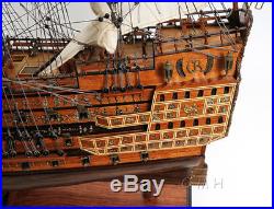 HMS Sovereign of the Seas 1637 Wooden Tall Ship Model 29 Fully Built New