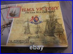 HMS Victory-1765- 104 Gun First Rate Vessel Model Ship -Wood- Unused- Open Box