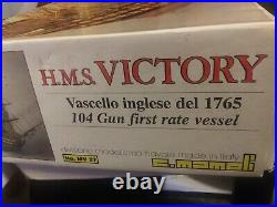 HMS Victory-1765- 104 Gun First Rate Vessel Model Ship -Wood- Unused- Open Box