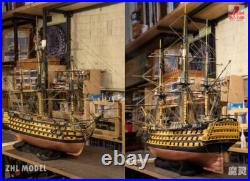 HMS Victory 1805 Scale 1/96 1032mm 40 Wood Model Ship Kit SC Brand Shicheng