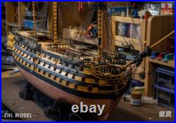 HMS Victory 1805 Scale 1/96 1032mm 40 Wood Model Ship Kit SC Brand Shicheng