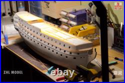 HMS Victory 1805 Scale 1/96 1032mm 40 Wood Model Ship Kit SC Brand Shicheng