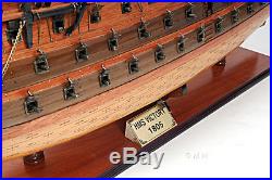 HMS Victory Admiral Nelson Flagship Tall Ship 58 Wood Model Sailboat Assembled