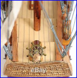 HMS Victory Admiral Nelson's Tall Ship 20 Wood Model Sailboat Assembled