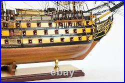 HMS Victory Handcrafted Wooden Ship Model 44 Large Scale