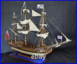 HMY Royal Caroline Scale 1/30 54.7 Sail and Rigging Upgrade Wood Model Ship Kit