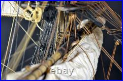 HMY Royal Caroline Scale 1/30 54.7 Sail and Rigging Upgrade Wood Model Ship Kit